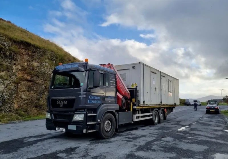 hiab hire in coatbridge, glasgow